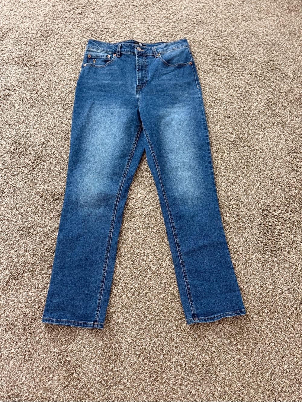 Frye Straight-Leg Midwash Women's Jeans